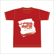U-FES. 2015 Tシャツ（レッド）