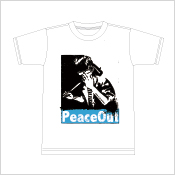 はじめしゃちょー PeaceOut Tシャツ U-FES. バージョン
